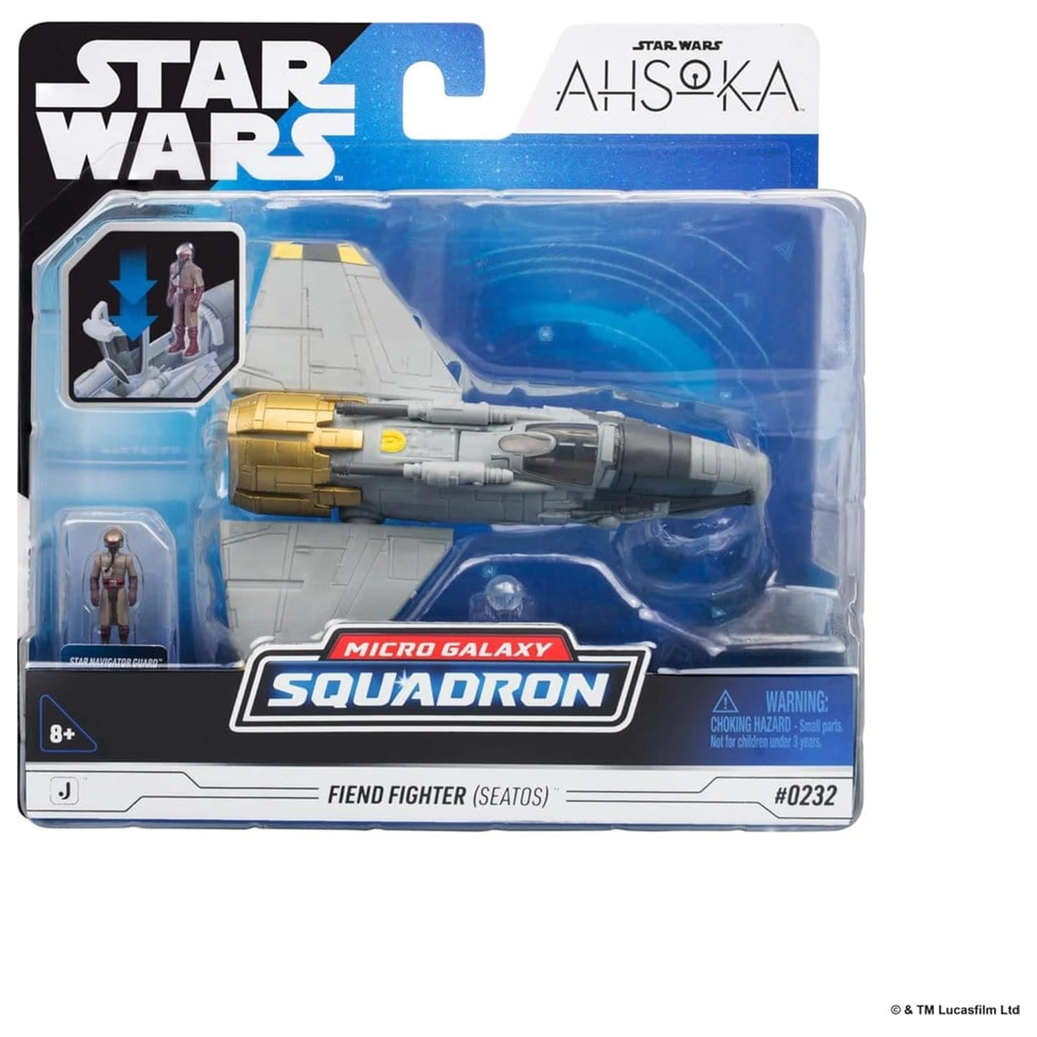 Star Wars střední vozidlo Fiend Fighter se Star Navigatorem 13 cm fotografii produktu