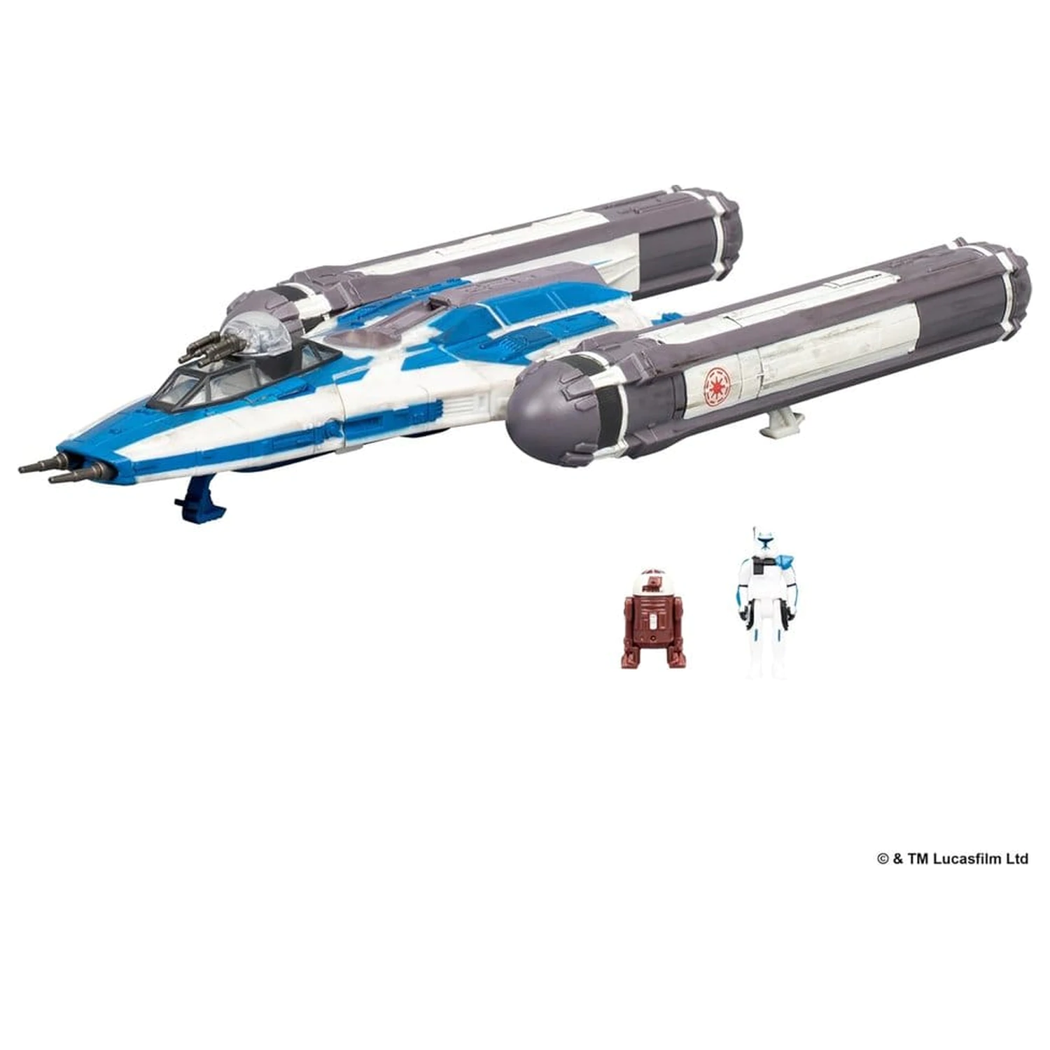 Star Wars Střední Vozidlo BTL-B Y-wing Starfighter s Clone Captain Rex 13 cm fotografii produktu
