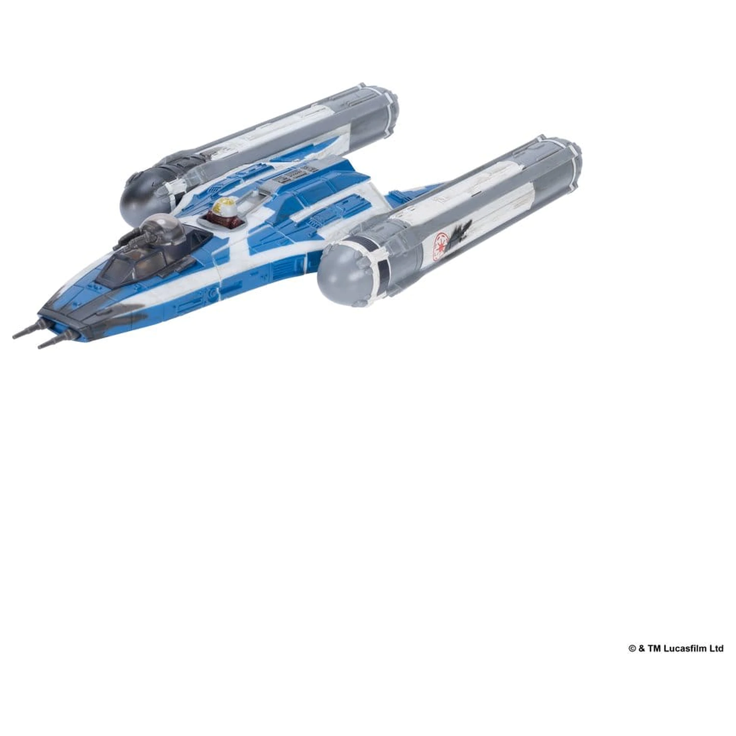 Star Wars Střední Vozidlo a Figurka BTL-B Y-wing a Ahsoka a R7-A7 fotografii produktu