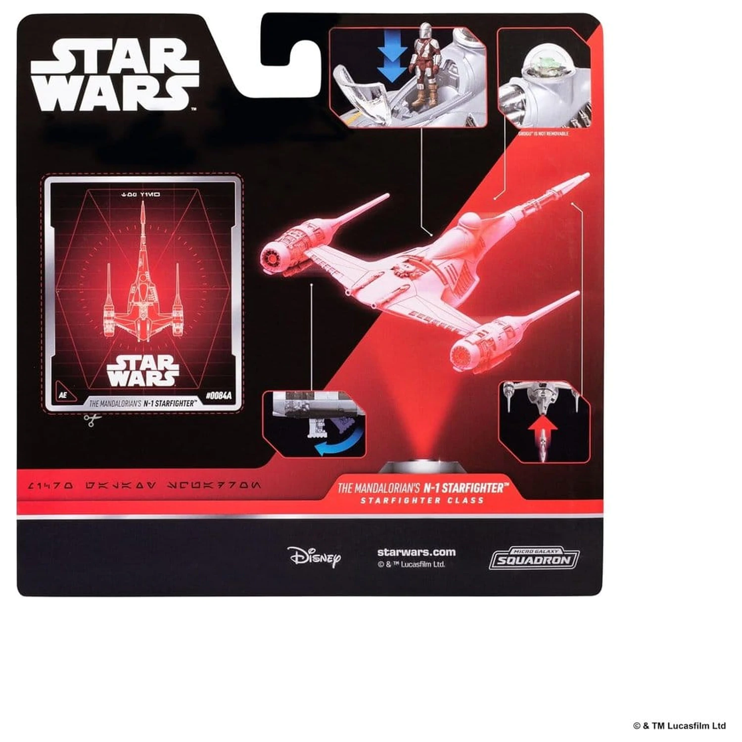 Star Wars Střední vozidlo N1 s Mando 13 cm fotografii produktu