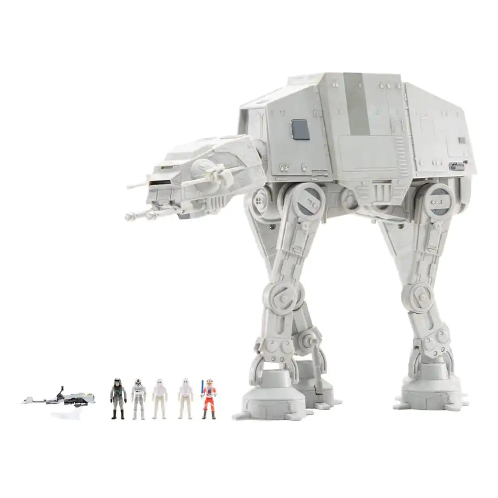 Star Wars Micro Galaxy Squadron Feature Vehicle with Figures Assault Class AT-AT 24 cm fotografii produktu