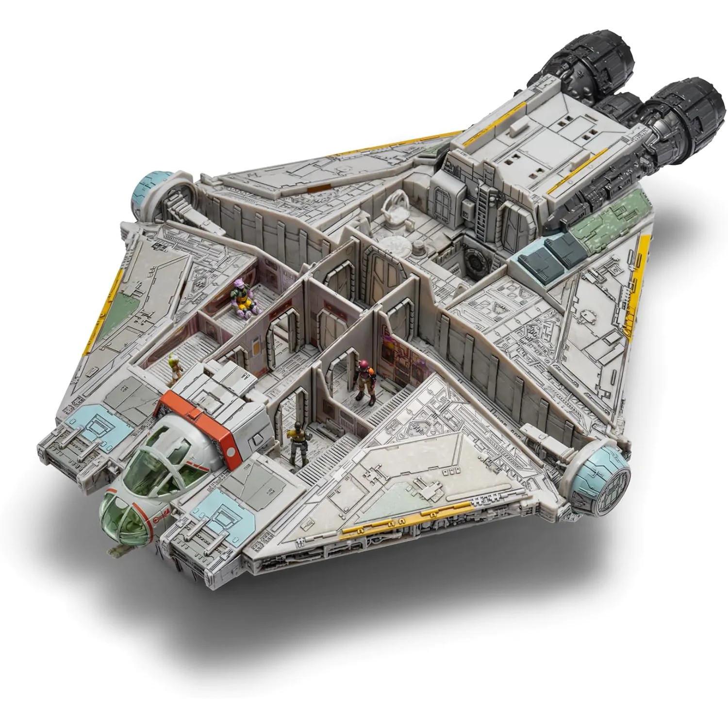 Star Wars Micro Galaxy Squadron Ghost Feature vozidlo s figurkami fotografii produktu