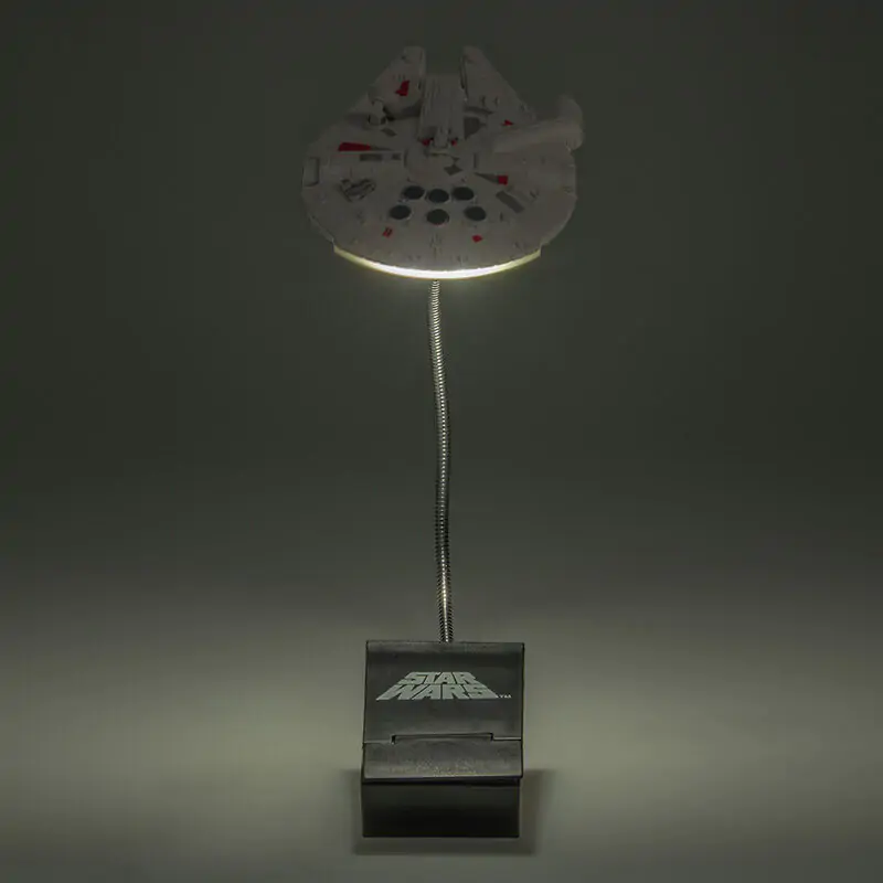 Star Wars Millennium Falcon Knižní lampa 20 cm fotografii produktu