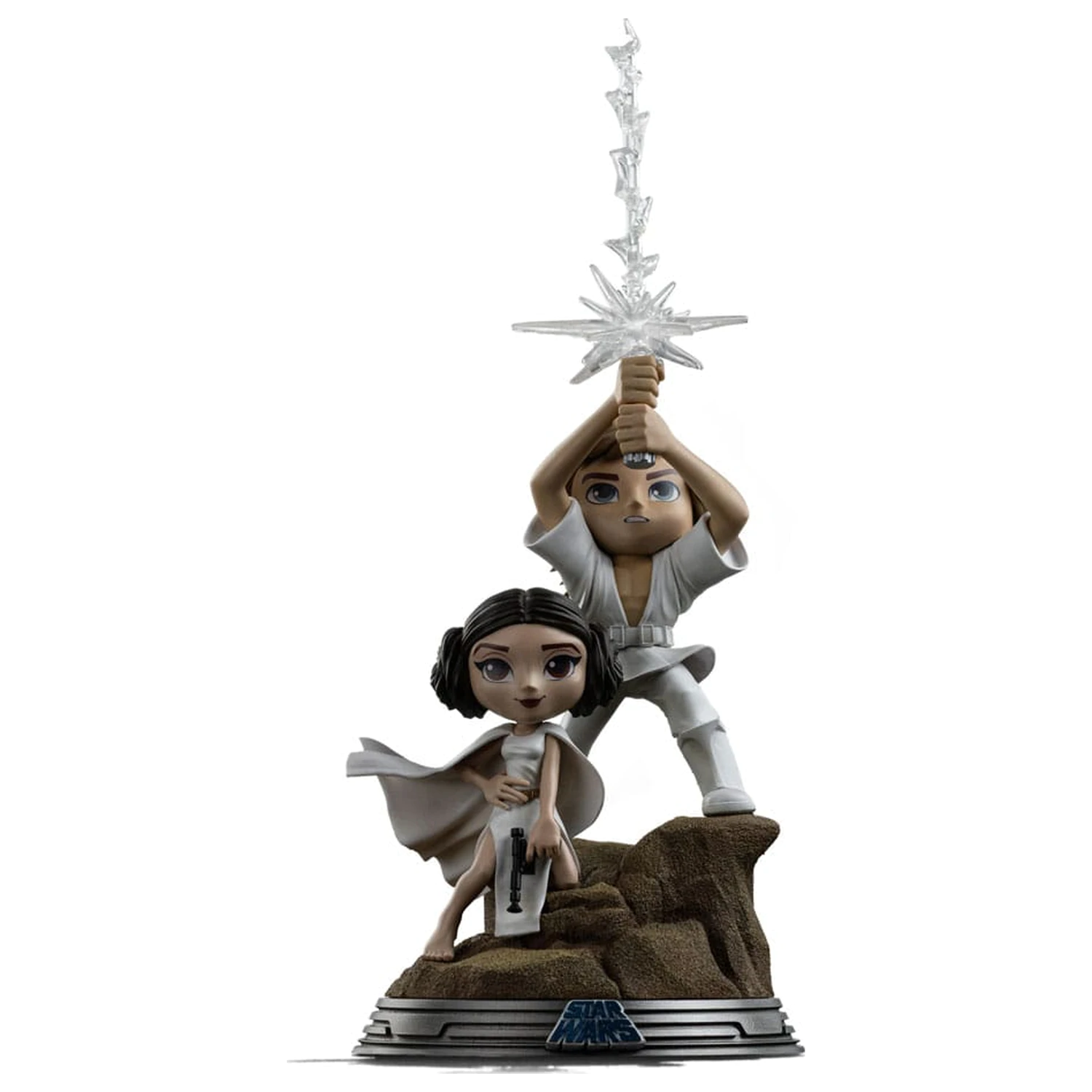 Star Wars Mini Co. PVC figurka Luke & Leia 30 cm fotografii produktu