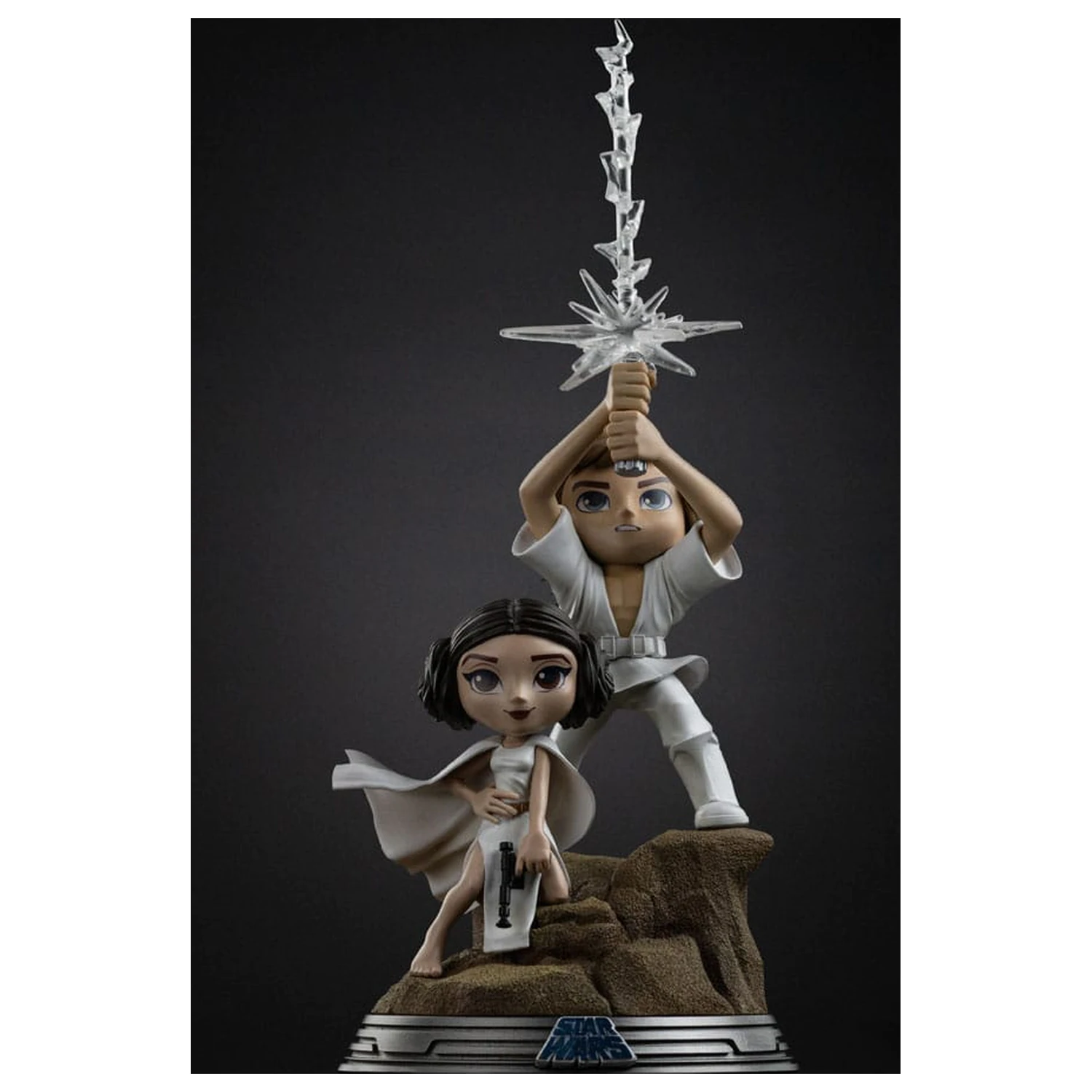 Star Wars Mini Co. PVC figurka Luke & Leia 30 cm fotografii produktu
