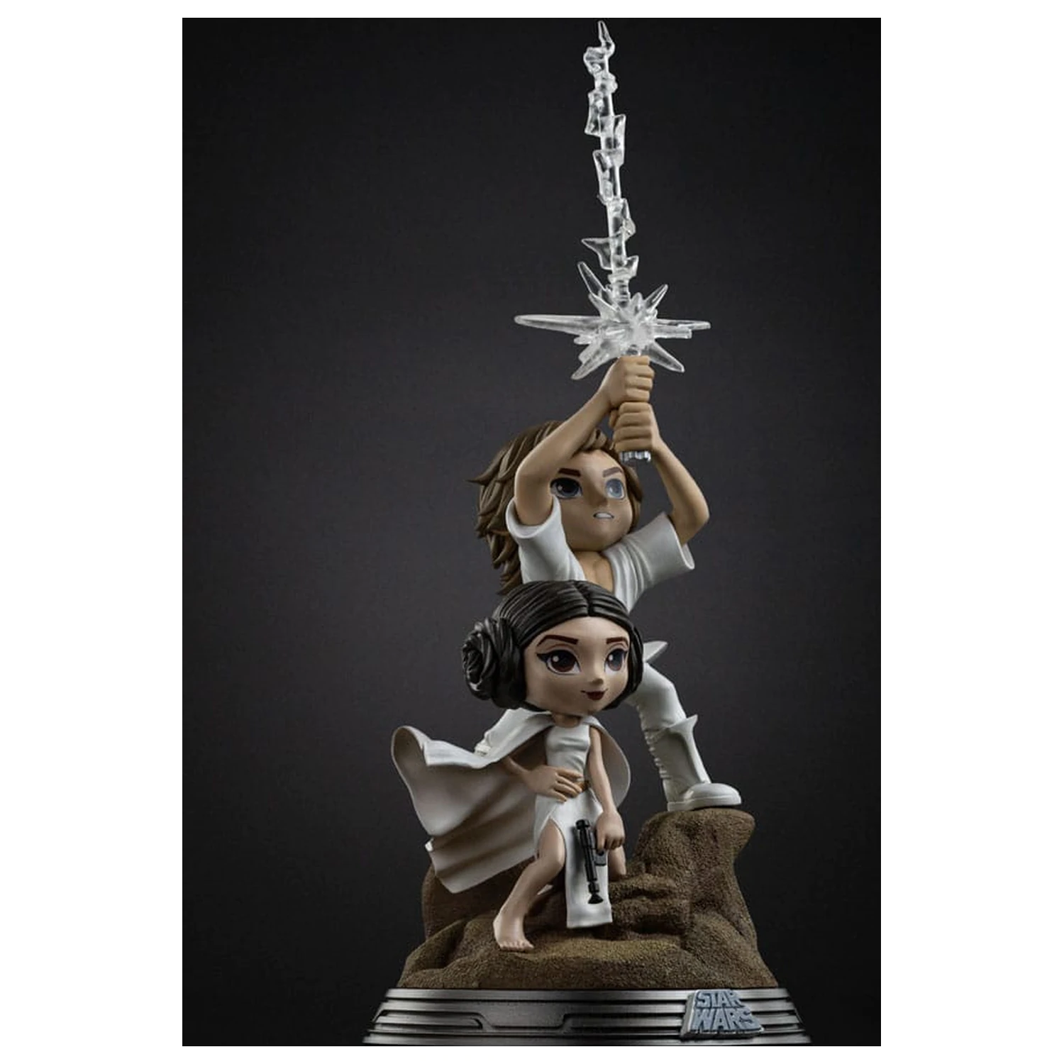 Star Wars Mini Co. PVC figurka Luke & Leia 30 cm fotografii produktu