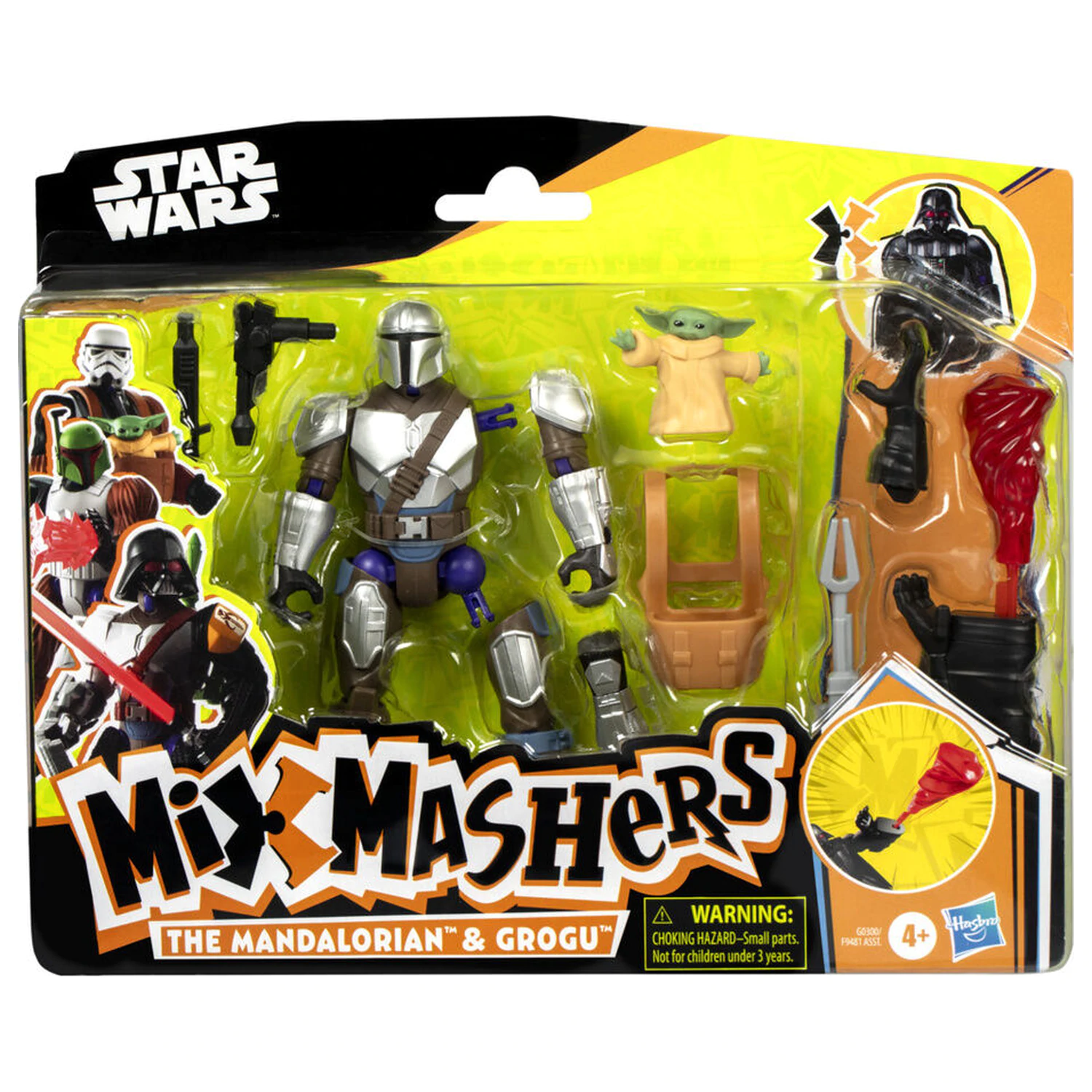 Star Wars Mix Mashers The Mandalorian & Grogu Deluxe figurka 12cm fotografii produktu