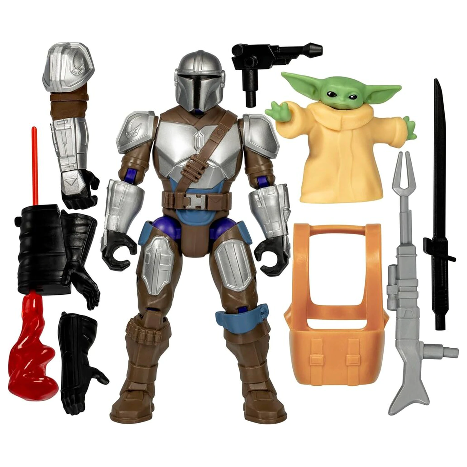 Star Wars Mix Mashers The Mandalorian & Grogu Deluxe figurka 12cm fotografii produktu
