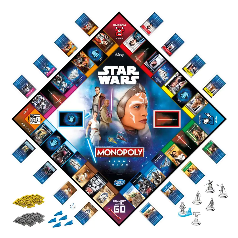 Star Wars Desková Hra Monopoly Světlá Strana Edice *Anglická Verze* fotografii produktu