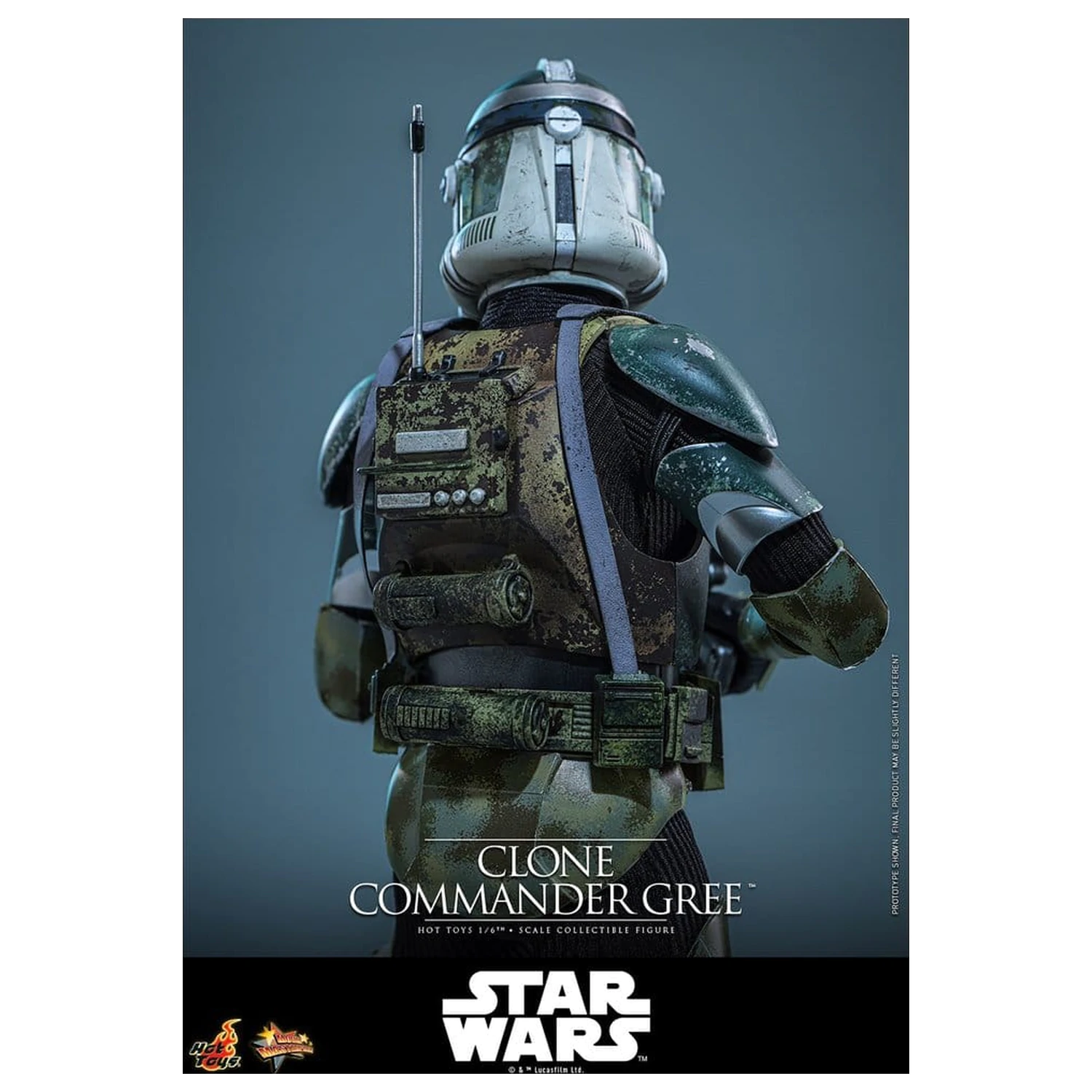 Star Wars Movie Masterpiece Akční figurka 1/6 Clone Commander Gree 30 cm fotografii produktu