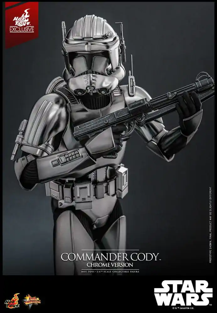 Star Wars Movie Masterpiece Akční figurka 1/6 Commander Cody (Chrome Version) Hot Toys Exclusive 30 cm fotografii produktu
