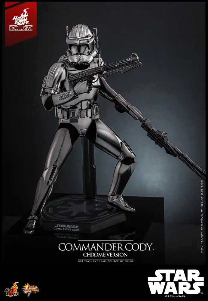 Star Wars Movie Masterpiece Akční figurka 1/6 Commander Cody (Chrome Version) Hot Toys Exclusive 30 cm fotografii produktu