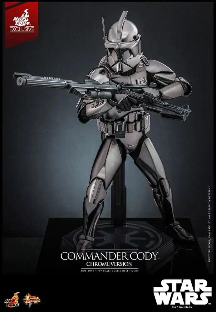 Star Wars Movie Masterpiece Akční figurka 1/6 Commander Cody (Chrome Version) Hot Toys Exclusive 30 cm fotografii produktu