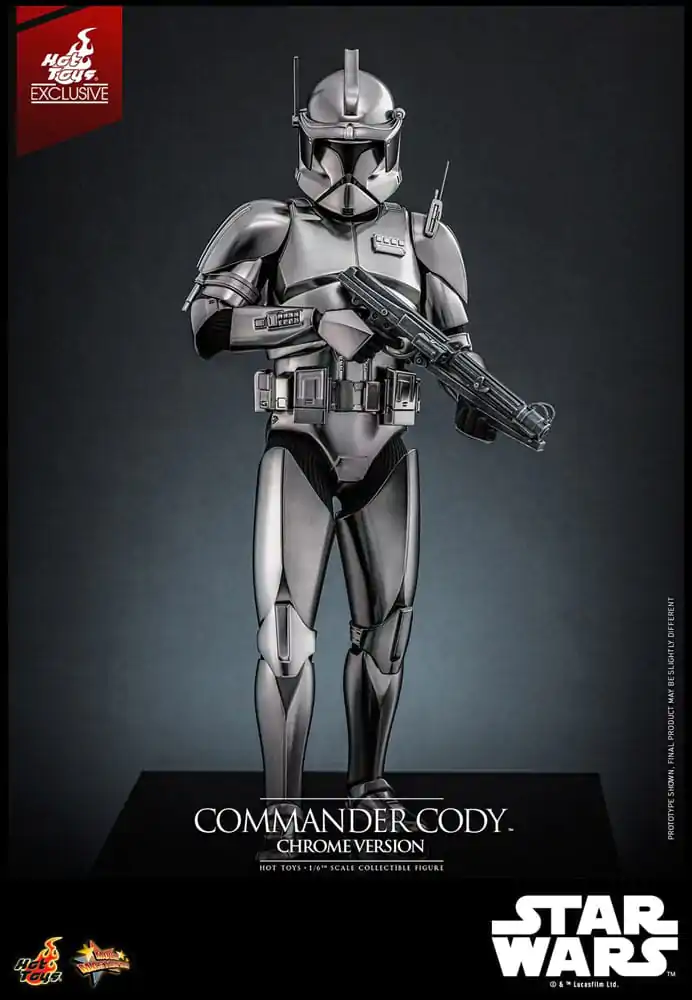 Star Wars Movie Masterpiece Akční figurka 1/6 Commander Cody (Chrome Version) Hot Toys Exclusive 30 cm fotografii produktu