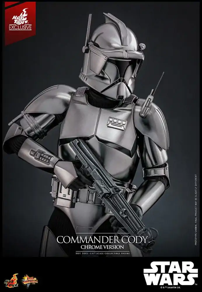 Star Wars Movie Masterpiece Akční figurka 1/6 Commander Cody (Chrome Version) Hot Toys Exclusive 30 cm fotografii produktu