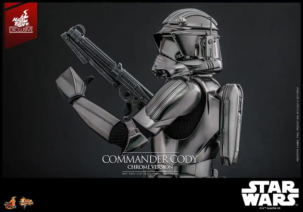 Star Wars Movie Masterpiece Akční figurka 1/6 Commander Cody (Chrome Version) Hot Toys Exclusive 30 cm fotografii produktu