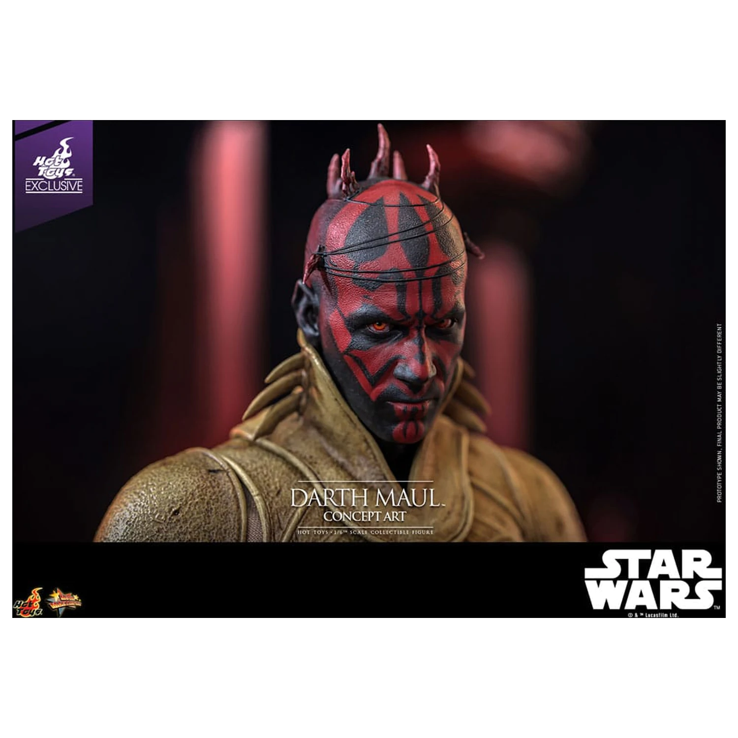 Star Wars Movie Masterpiece Akční figurka 1/6 Darth Maul (Concept Art) Hot Toys Exclusive 35 cm fotografii produktu