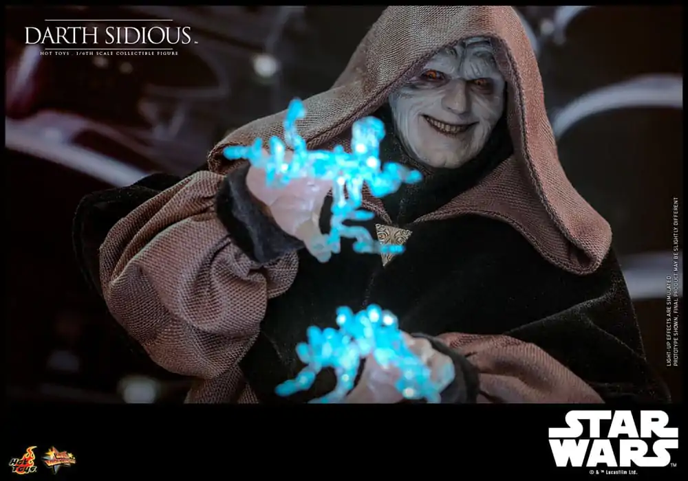 Star Wars Movie Masterpiece Akční figurka 1/6 Darth Sidious 29 cm fotografii produktu