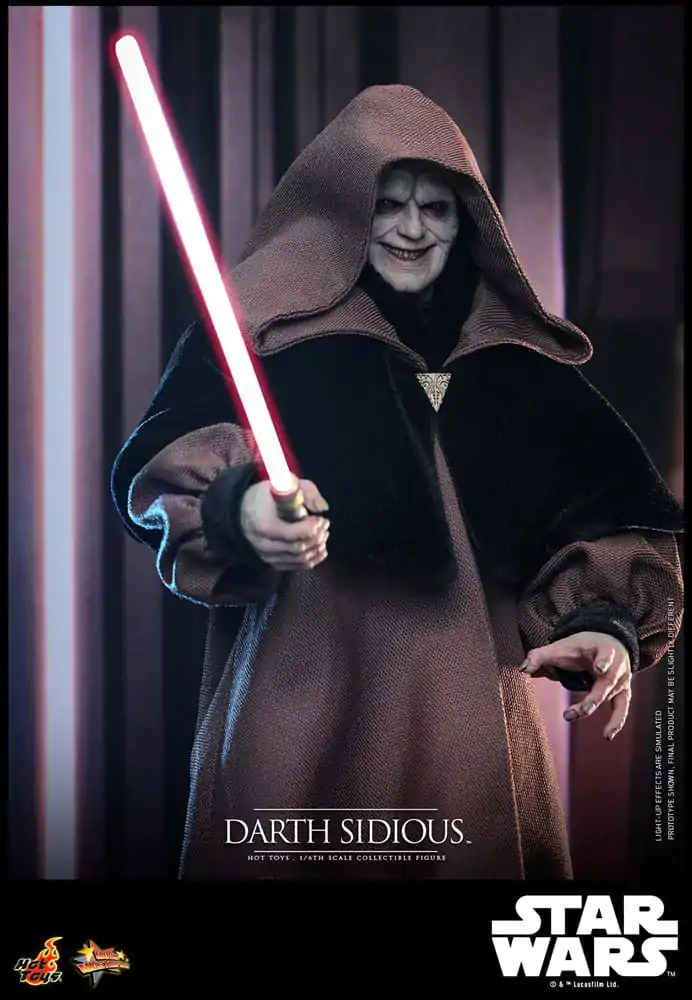 Star Wars Movie Masterpiece Akční figurka 1/6 Darth Sidious 29 cm fotografii produktu
