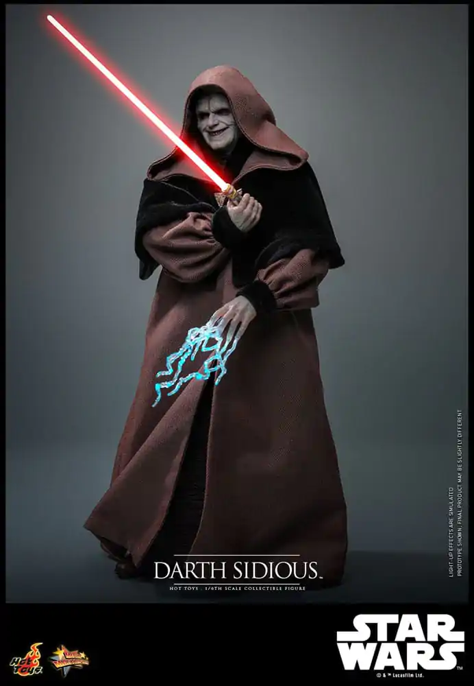 Star Wars Movie Masterpiece Akční figurka 1/6 Darth Sidious 29 cm fotografii produktu