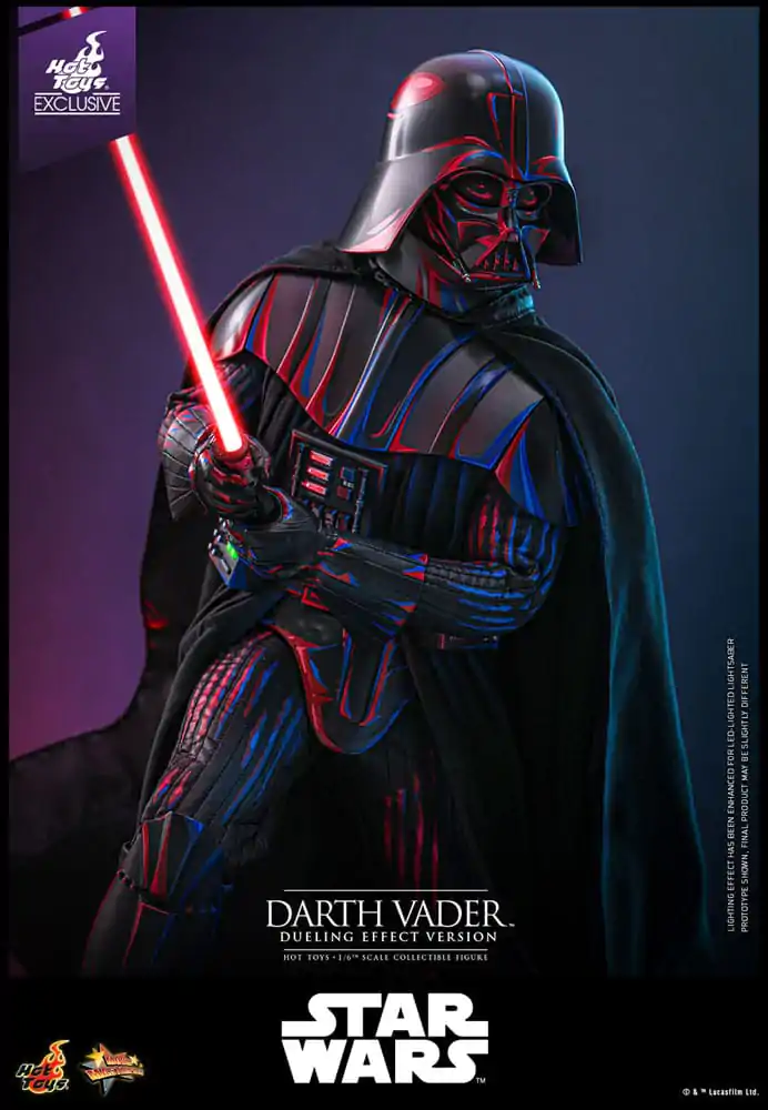 Star Wars Movie Masterpiece Akční figurka 1/6 Darth Vader (Dueling Effect Version) Hot Toys Exclusive 35 cm fotografii produktu