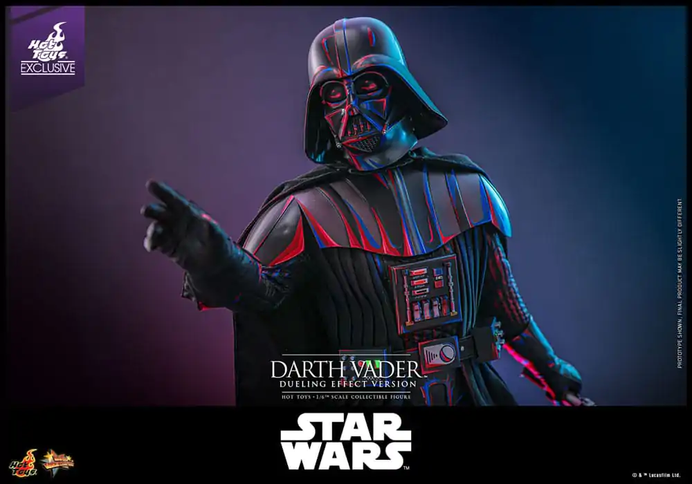 Star Wars Movie Masterpiece Akční figurka 1/6 Darth Vader (Dueling Effect Version) Hot Toys Exclusive 35 cm fotografii produktu