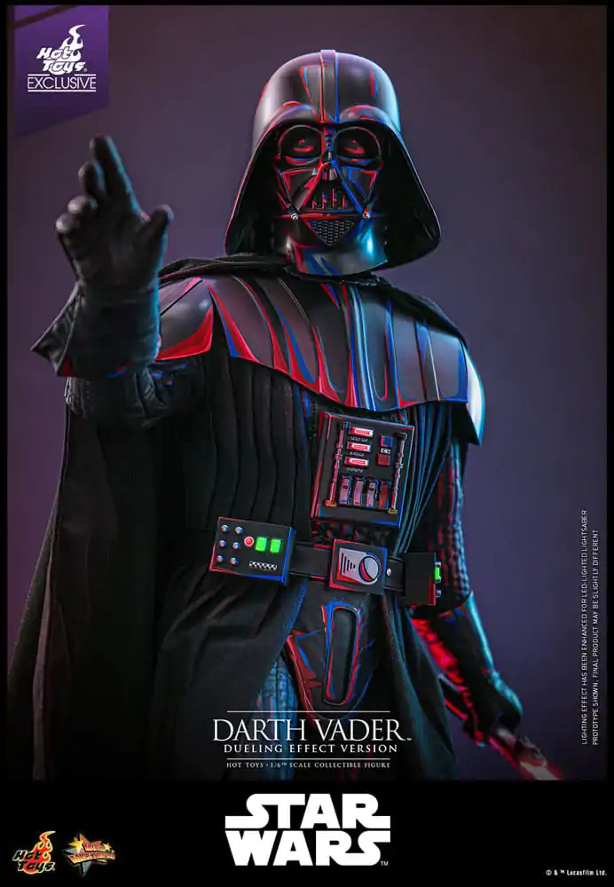 Star Wars Movie Masterpiece Akční figurka 1/6 Darth Vader (Dueling Effect Version) Hot Toys Exclusive 35 cm fotografii produktu