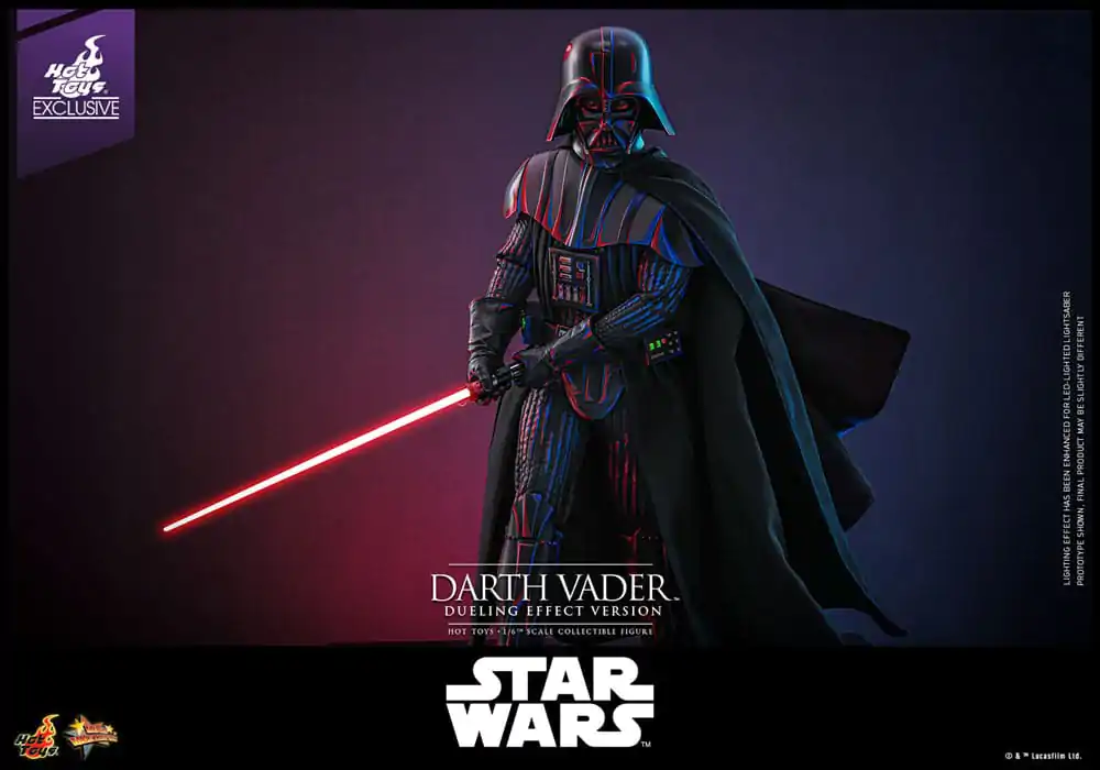 Star Wars Movie Masterpiece Akční figurka 1/6 Darth Vader (Dueling Effect Version) Hot Toys Exclusive 35 cm fotografii produktu