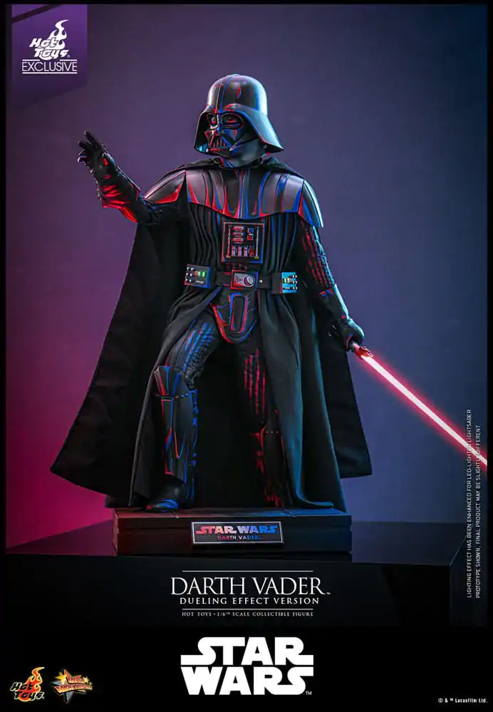 Star Wars Movie Masterpiece Akční figurka 1/6 Darth Vader (Dueling Effect Version) Hot Toys Exclusive 35 cm fotografii produktu