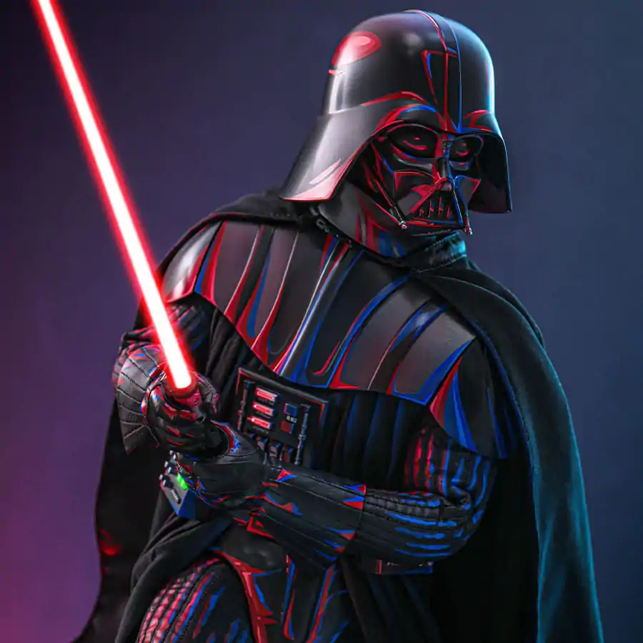 Star Wars Movie Masterpiece Akční figurka 1/6 Darth Vader (Dueling Effect Version) Hot Toys Exclusive 35 cm fotografii produktu
