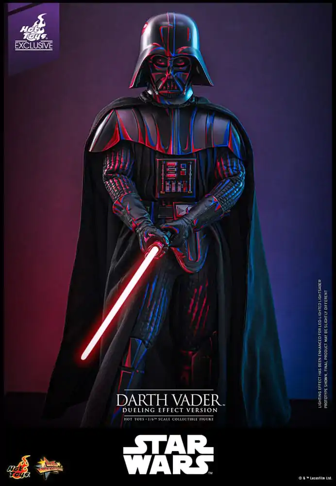 Star Wars Movie Masterpiece Akční figurka 1/6 Darth Vader (Dueling Effect Version) Hot Toys Exclusive 35 cm fotografii produktu