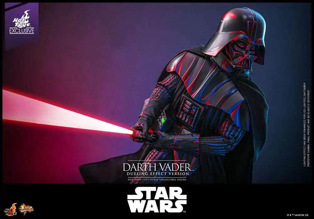 Star Wars Movie Masterpiece Akční figurka 1/6 Darth Vader (Dueling Effect Version) Hot Toys Exclusive 35 cm fotografii produktu