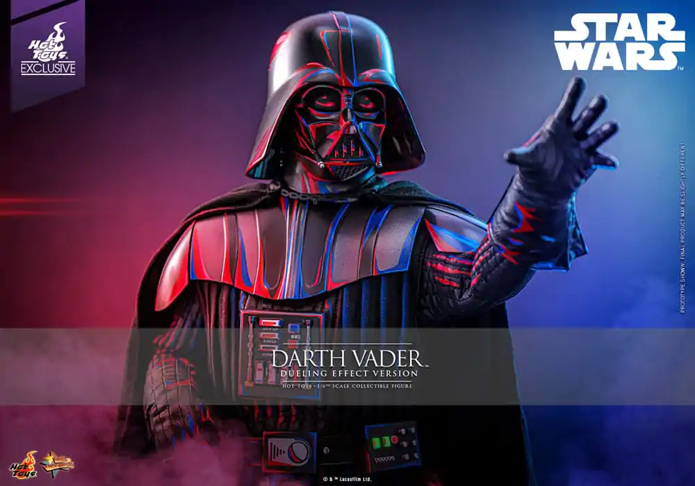 Star Wars Movie Masterpiece Akční figurka 1/6 Darth Vader (Dueling Effect Version) Hot Toys Exclusive 35 cm fotografii produktu