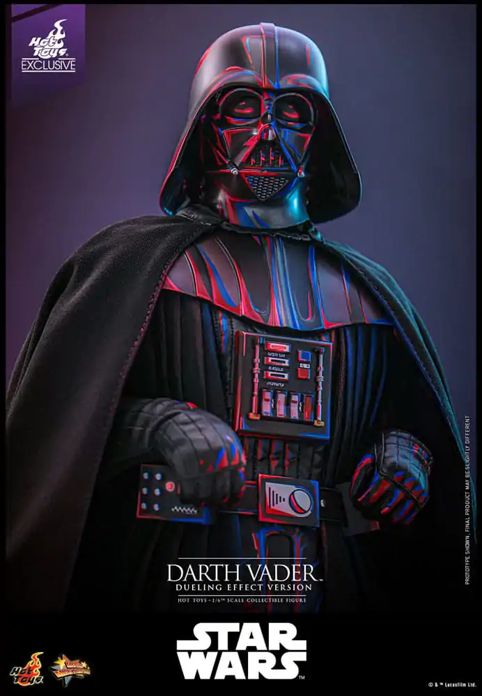 Star Wars Movie Masterpiece Akční figurka 1/6 Darth Vader (Dueling Effect Version) Hot Toys Exclusive 35 cm fotografii produktu