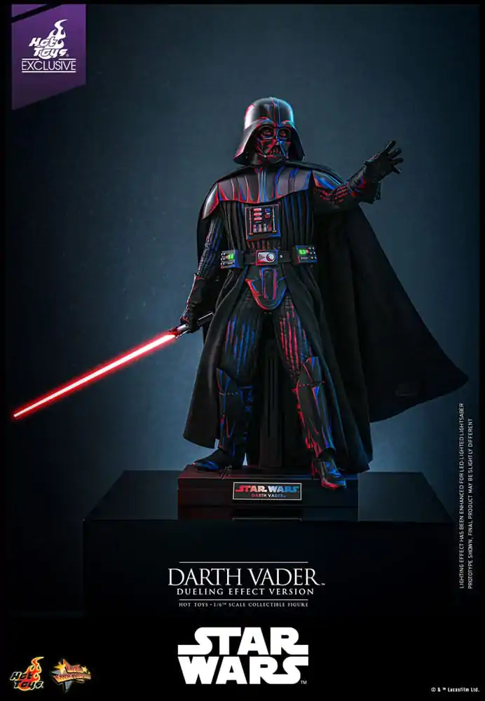 Star Wars Movie Masterpiece Akční figurka 1/6 Darth Vader (Dueling Effect Version) Hot Toys Exclusive 35 cm fotografii produktu