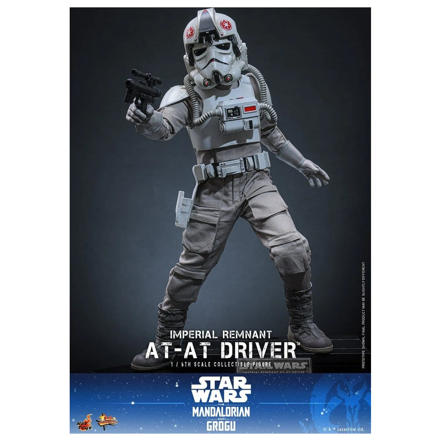 Star Wars Movie Masterpiece Akční figurka 1/6 Imperial Remnant AT-AT Driver 30 cm fotografii produktu