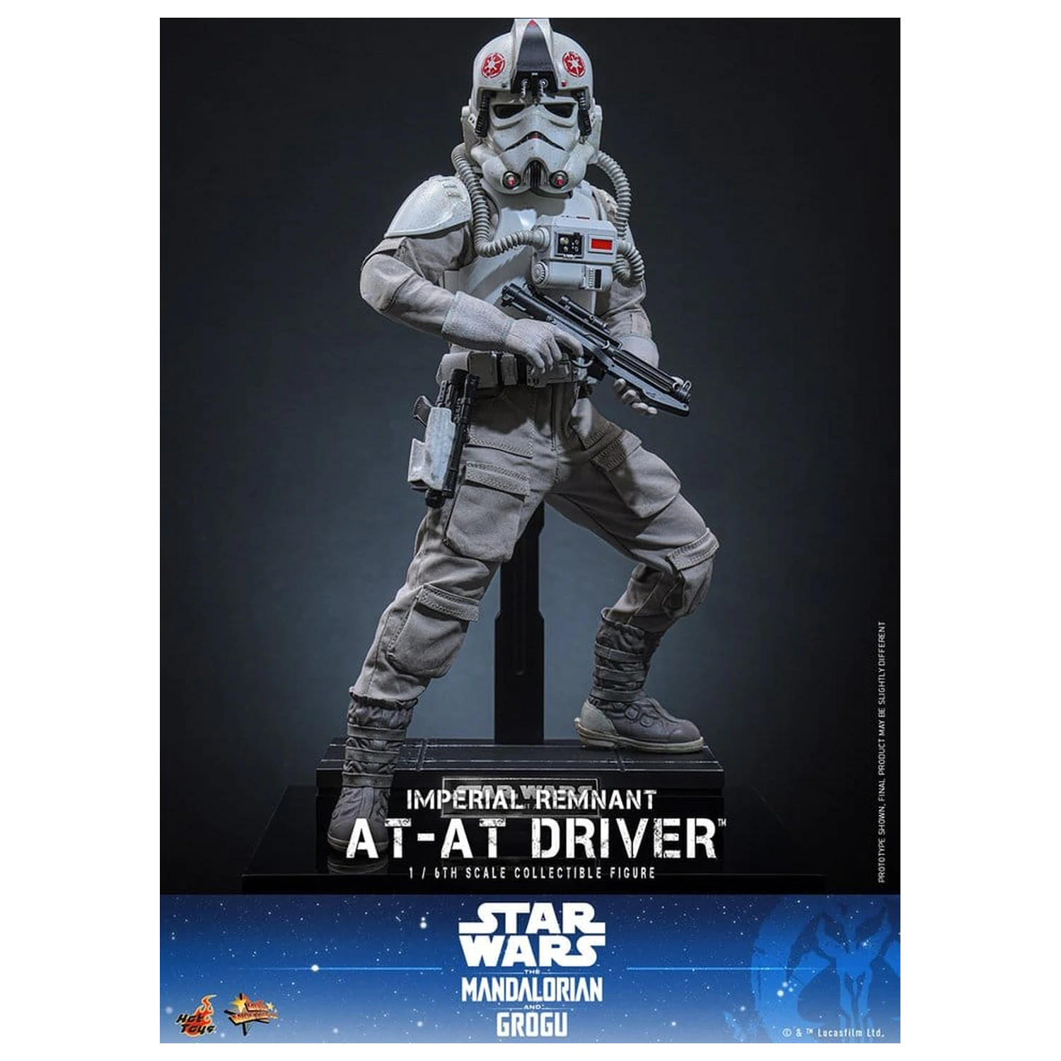 Star Wars Movie Masterpiece Akční figurka 1/6 Imperial Remnant AT-AT Driver 30 cm fotografii produktu