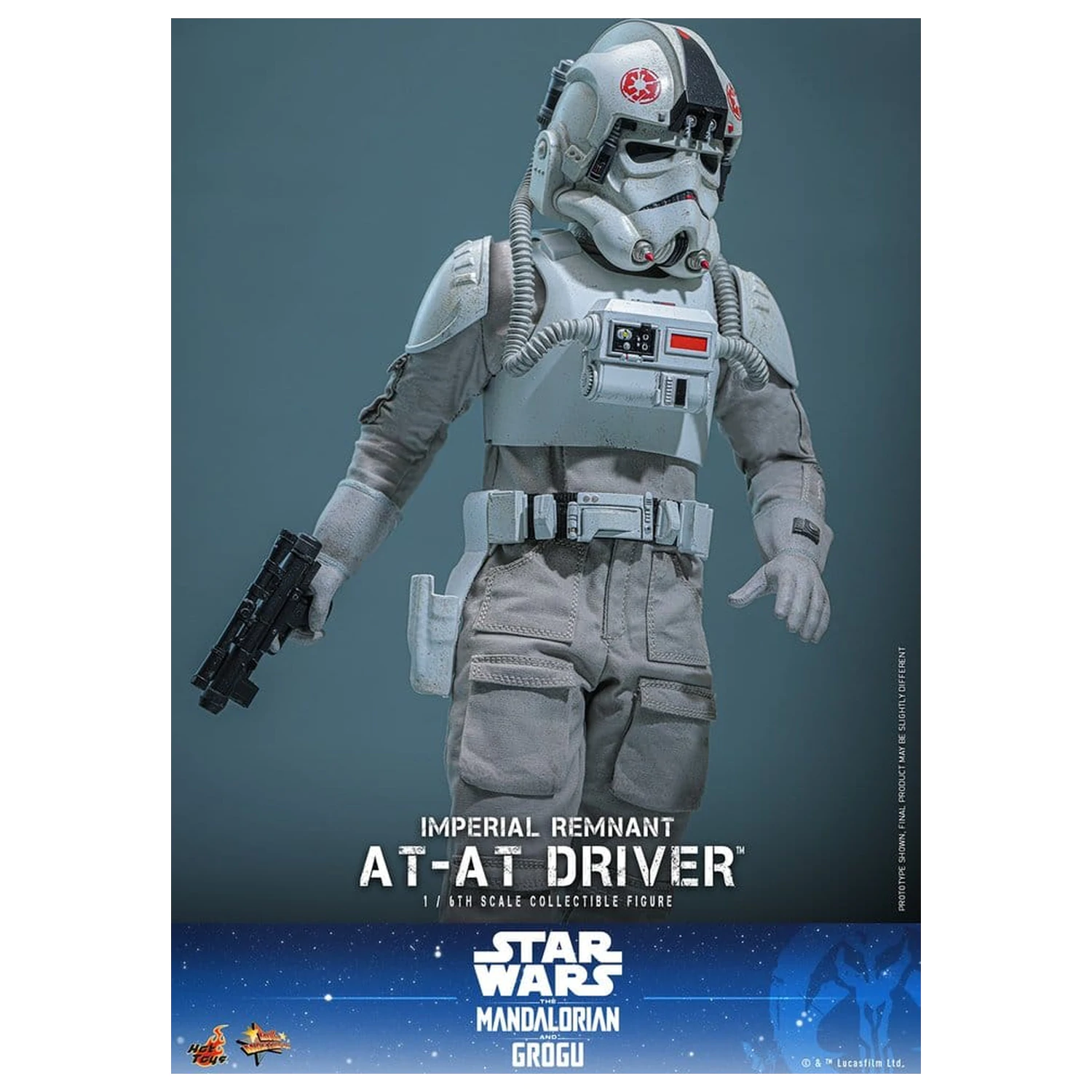 Star Wars Movie Masterpiece Akční figurka 1/6 Imperial Remnant AT-AT Driver 30 cm fotografii produktu