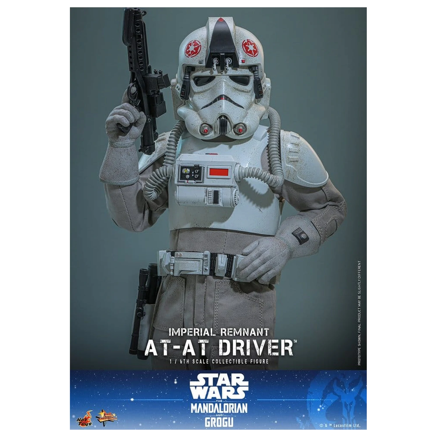 Star Wars Movie Masterpiece Akční figurka 1/6 Imperial Remnant AT-AT Driver 30 cm fotografii produktu