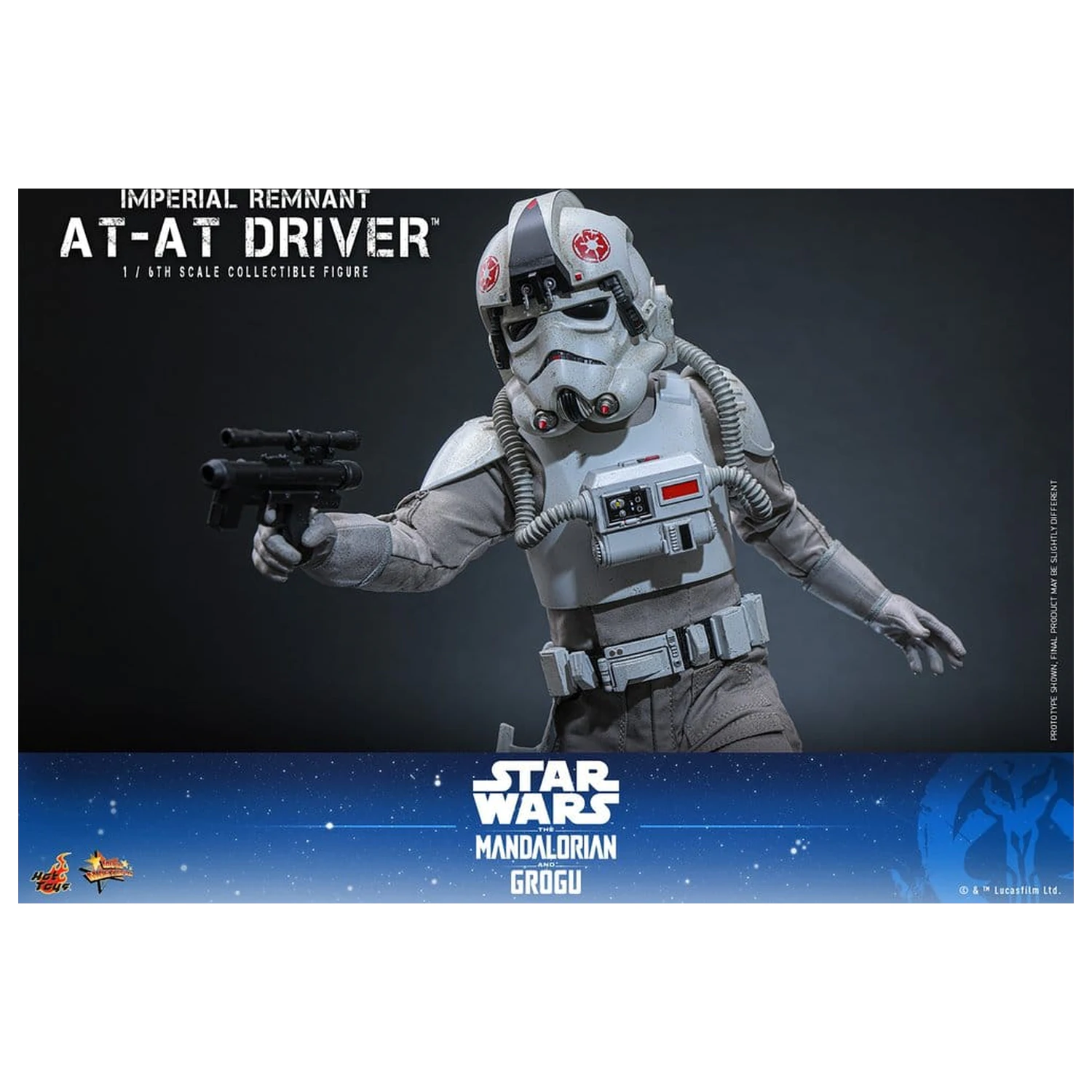 Star Wars Movie Masterpiece Akční figurka 1/6 Imperial Remnant AT-AT Driver 30 cm fotografii produktu
