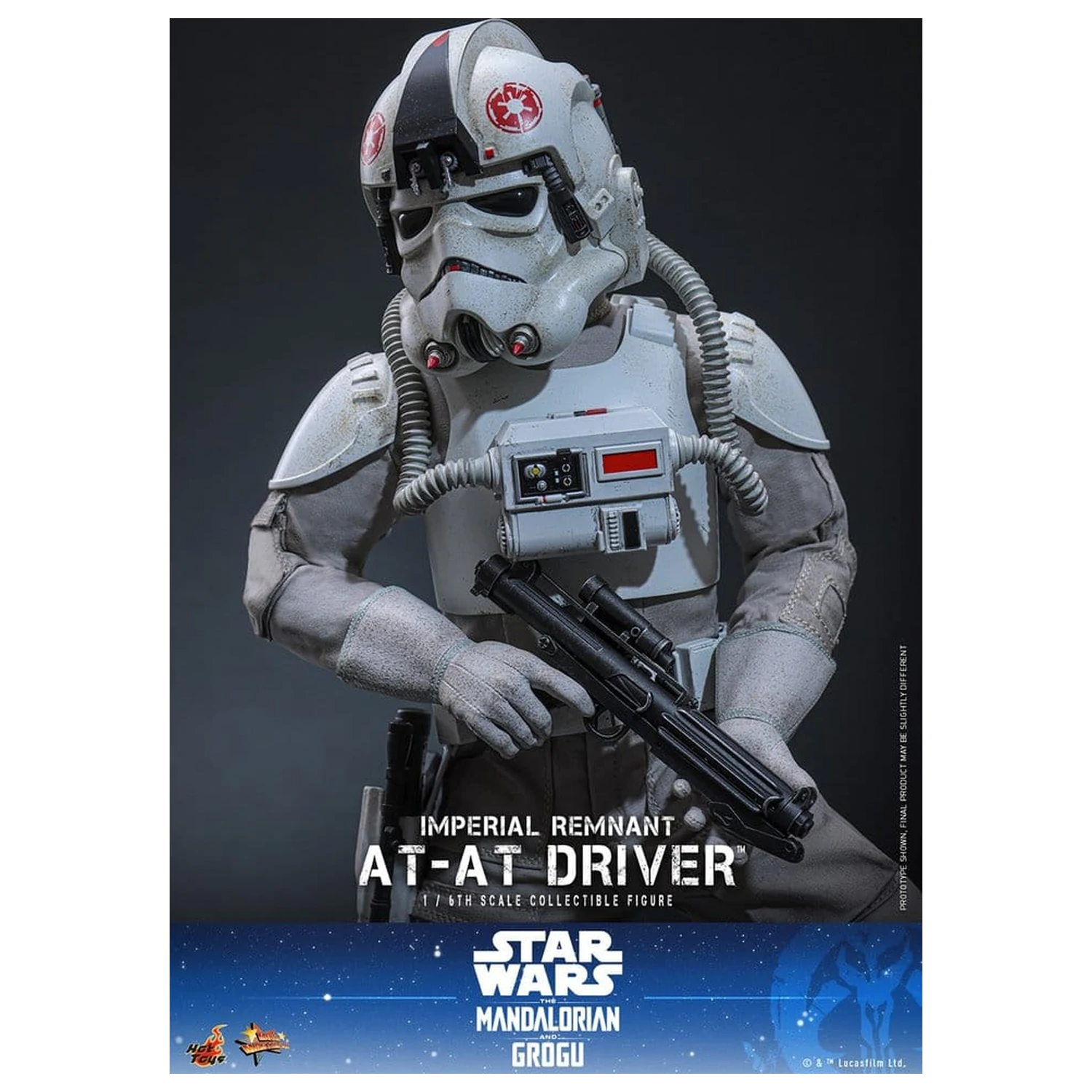 Star Wars Movie Masterpiece Akční figurka 1/6 Imperial Remnant AT-AT Driver 30 cm fotografii produktu