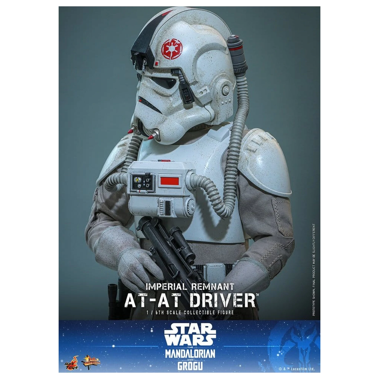 Star Wars Movie Masterpiece Akční figurka 1/6 Imperial Remnant AT-AT Driver 30 cm fotografii produktu