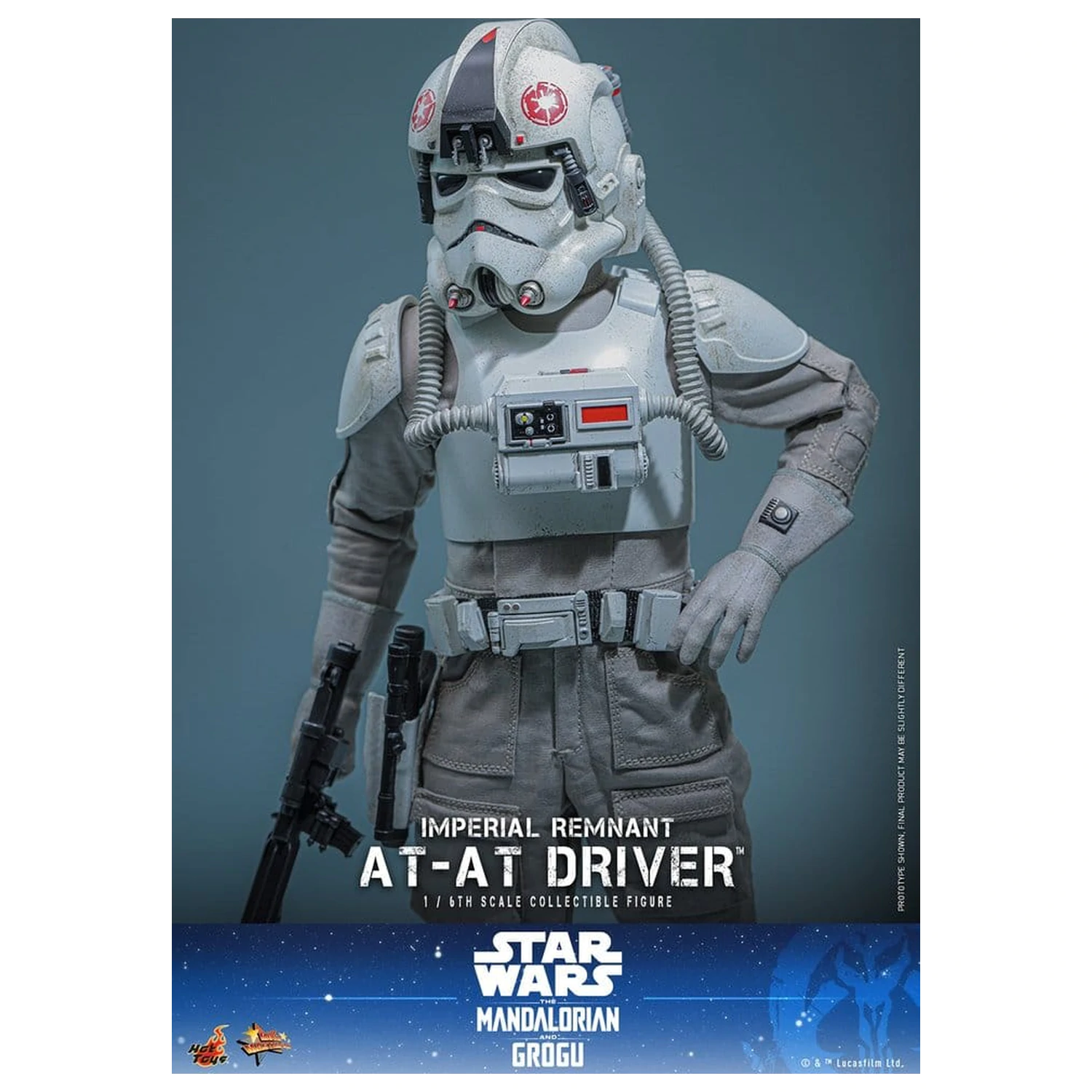 Star Wars Movie Masterpiece Akční figurka 1/6 Imperial Remnant AT-AT Driver 30 cm fotografii produktu