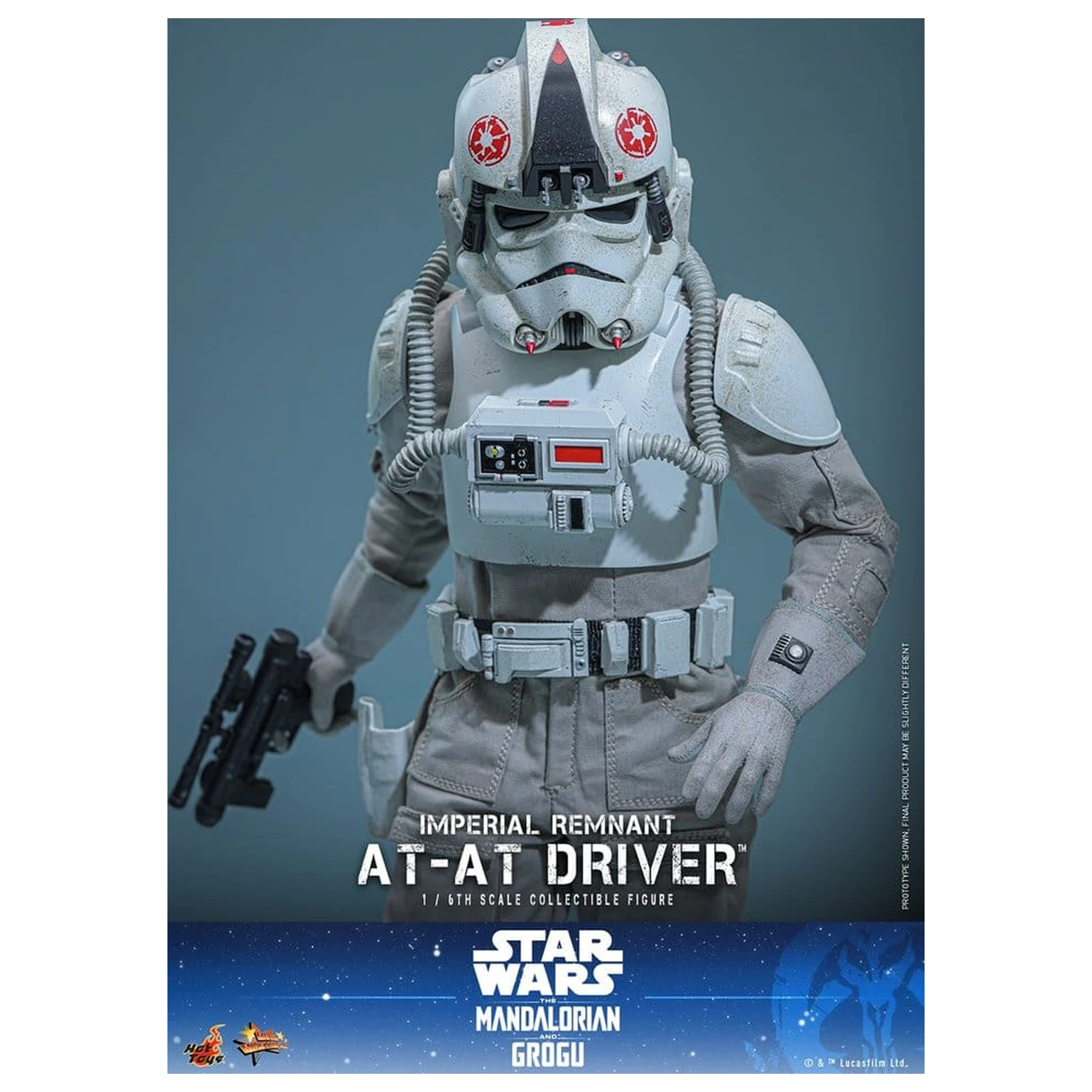 Star Wars Movie Masterpiece Akční figurka 1/6 Imperial Remnant AT-AT Driver 30 cm fotografii produktu