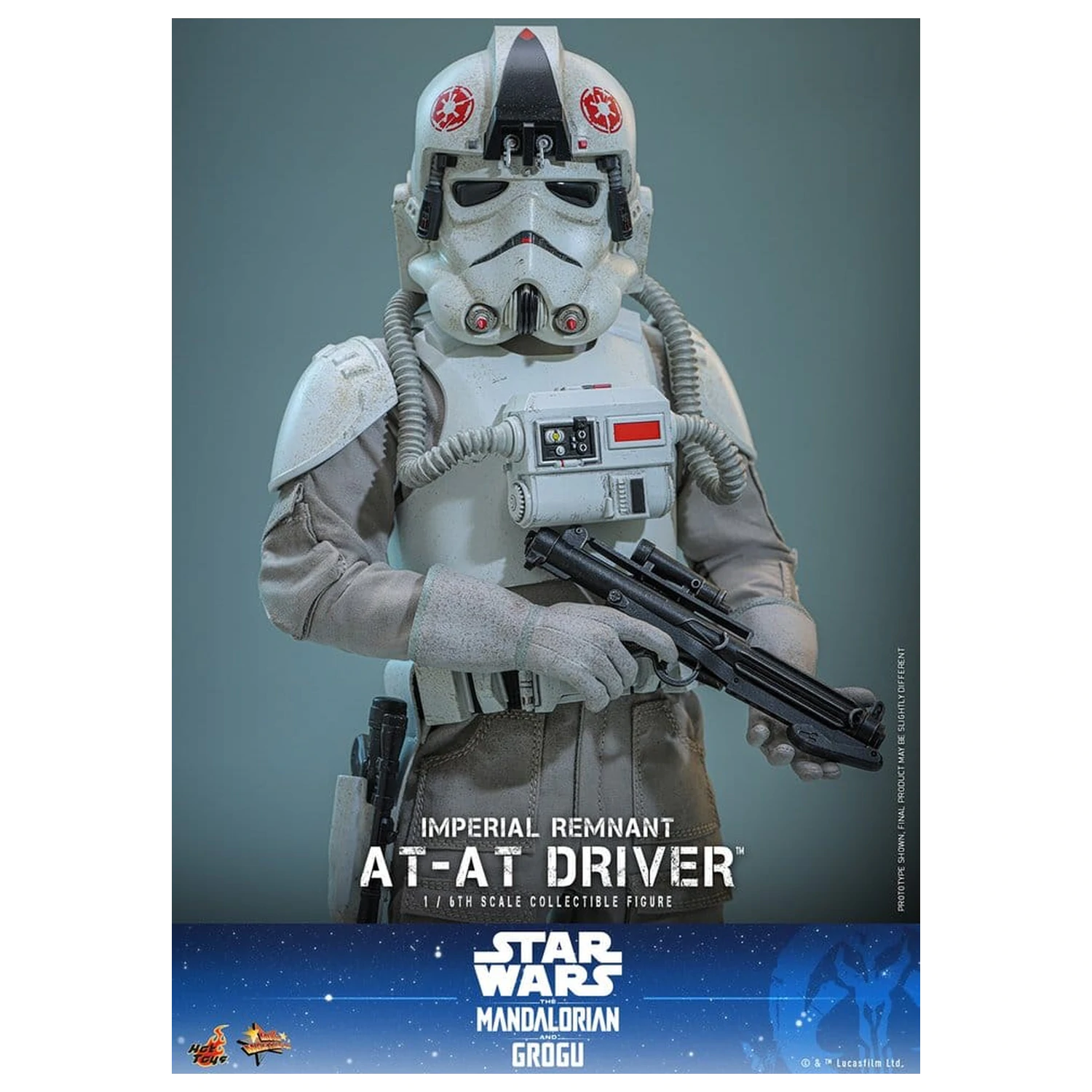 Star Wars Movie Masterpiece Akční figurka 1/6 Imperial Remnant AT-AT Driver 30 cm fotografii produktu