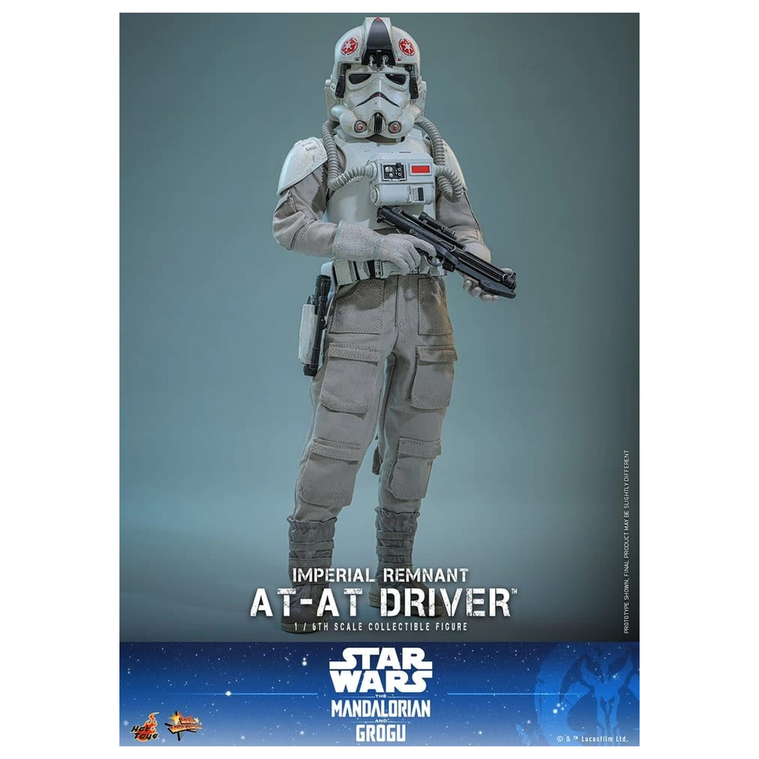 Star Wars Movie Masterpiece Akční figurka 1/6 Imperial Remnant AT-AT Driver 30 cm fotografii produktu
