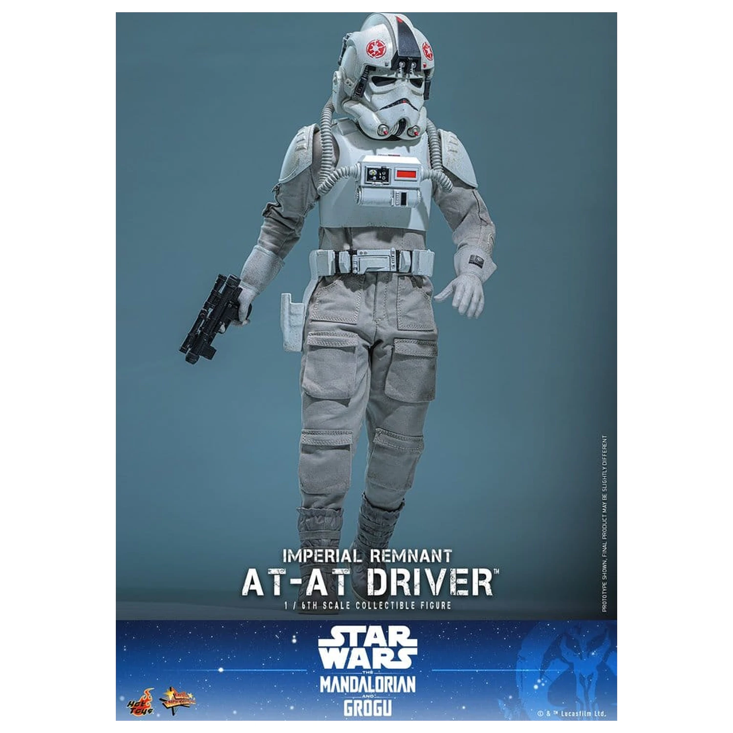 Star Wars Movie Masterpiece Akční figurka 1/6 Imperial Remnant AT-AT Driver 30 cm fotografii produktu