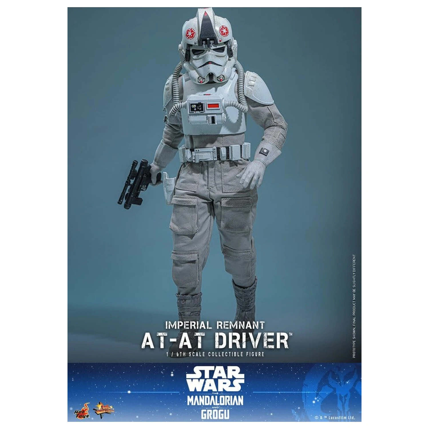 Star Wars Movie Masterpiece Akční figurka 1/6 Imperial Remnant AT-AT Driver 30 cm fotografii produktu