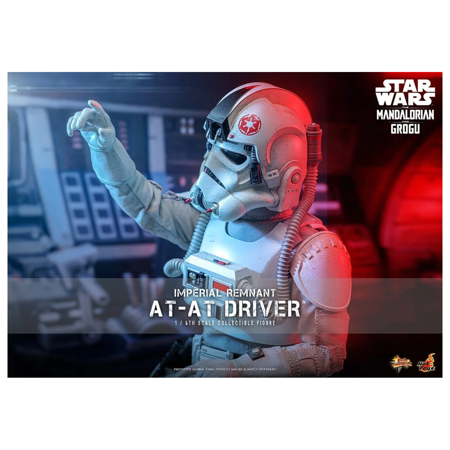 Star Wars Movie Masterpiece Akční figurka 1/6 Imperial Remnant AT-AT Driver 30 cm fotografii produktu