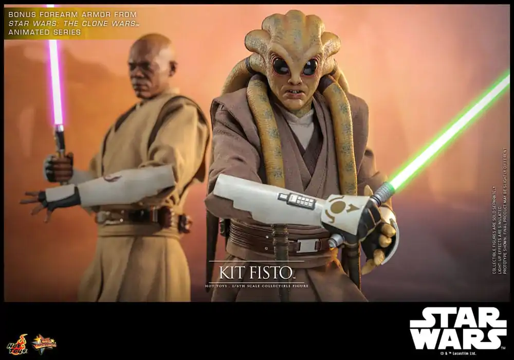 Star Wars Movie Masterpiece akční figurka 1/6 Kit Fisto 32 cm fotografii produktu